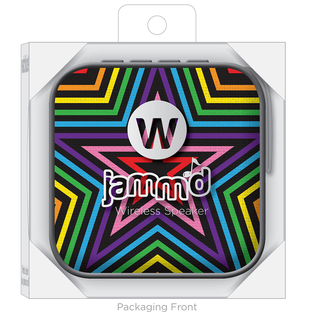 Rainbow Stars - Watchitude Jamm'd - Wireless Speaker image number 3