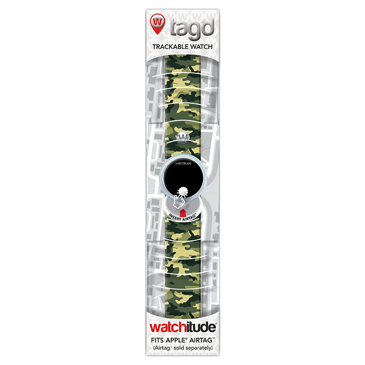 Tag’d Trackable Watch - Army Camo image number 2