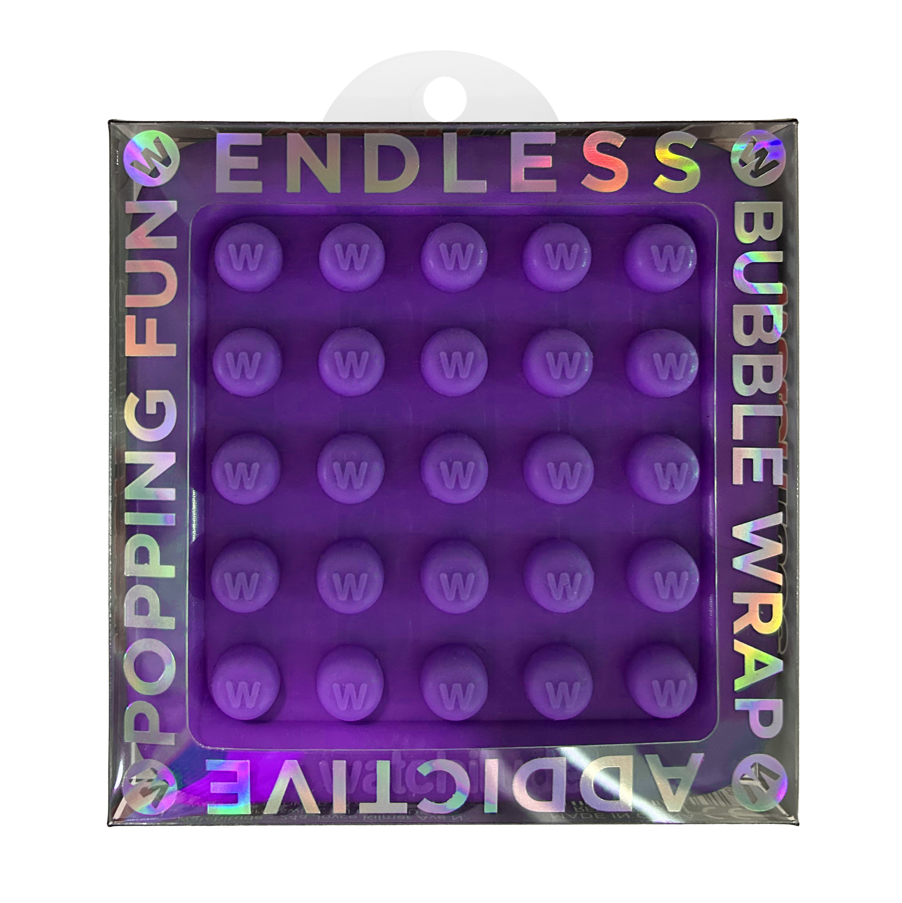 Endless Bubble Wrap - Purple