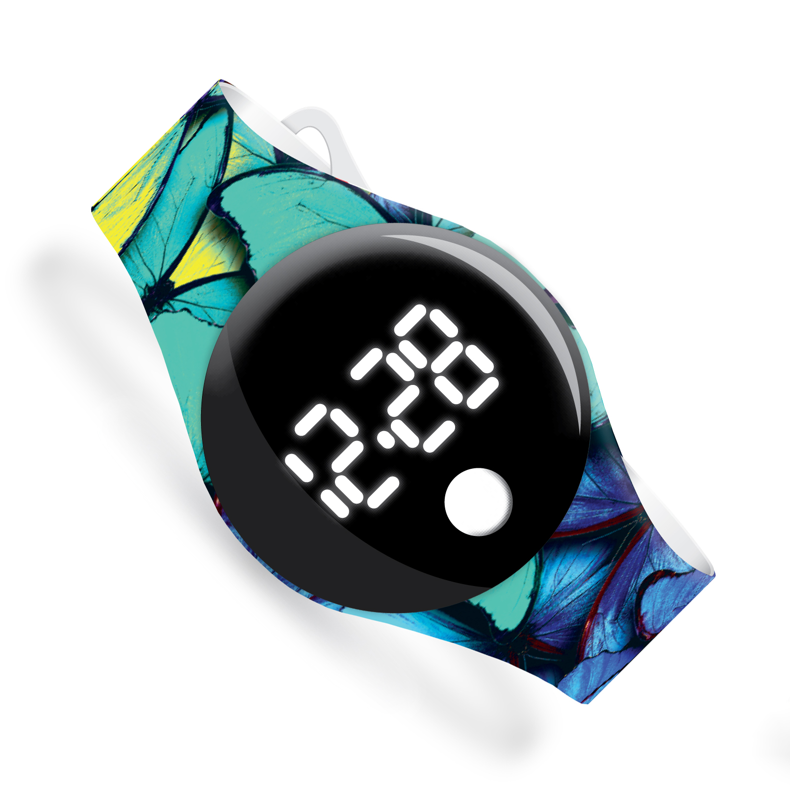 Rainbow Butterfly - Watchitude Blip - Digital Watch