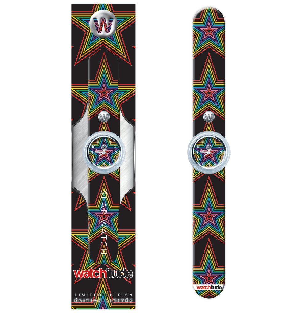 Rainbow Stars - Watchitude Slap Watch image number 2