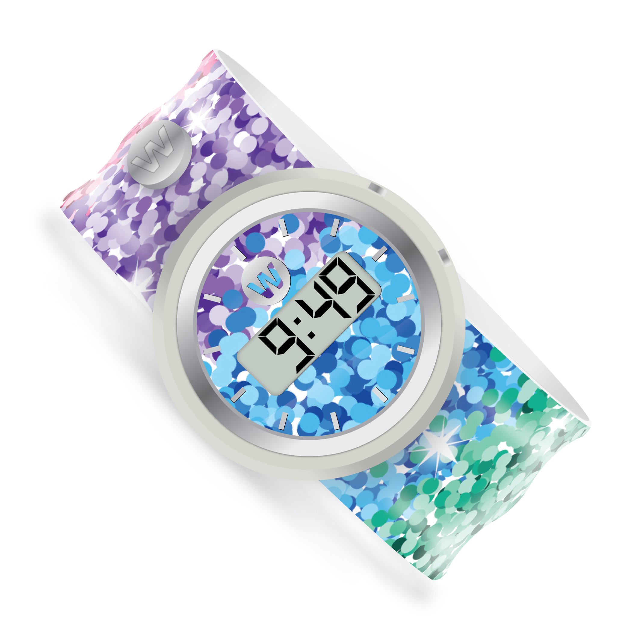 Sassy Sequins - Watchitude Digital Slap Watch image number 0