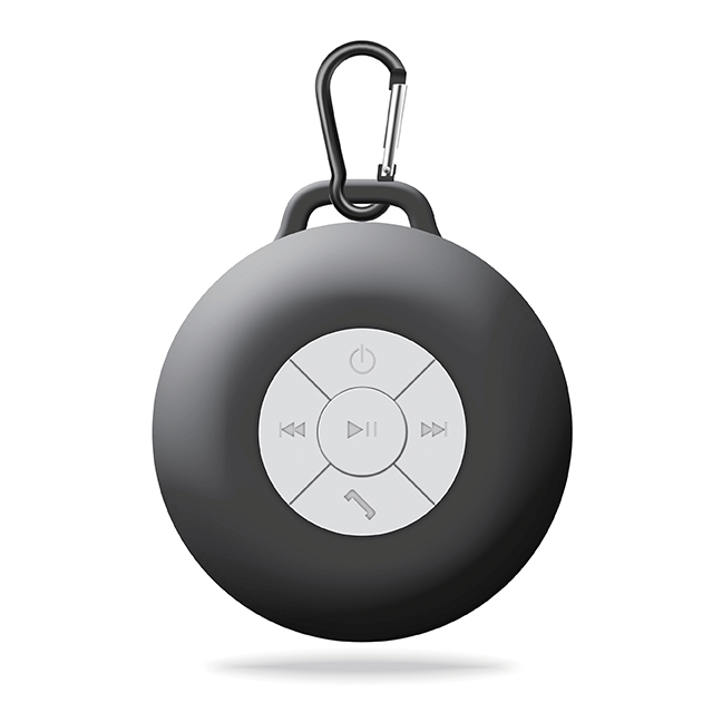 Tie Die Swirl - Jammed 2 Go by Watchitude - Round Bluetooth Speaker