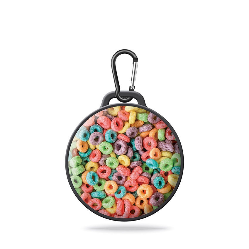 Cereal Loops - Jammed 2 Go by Watchitude - Round Bluetooth Speaker