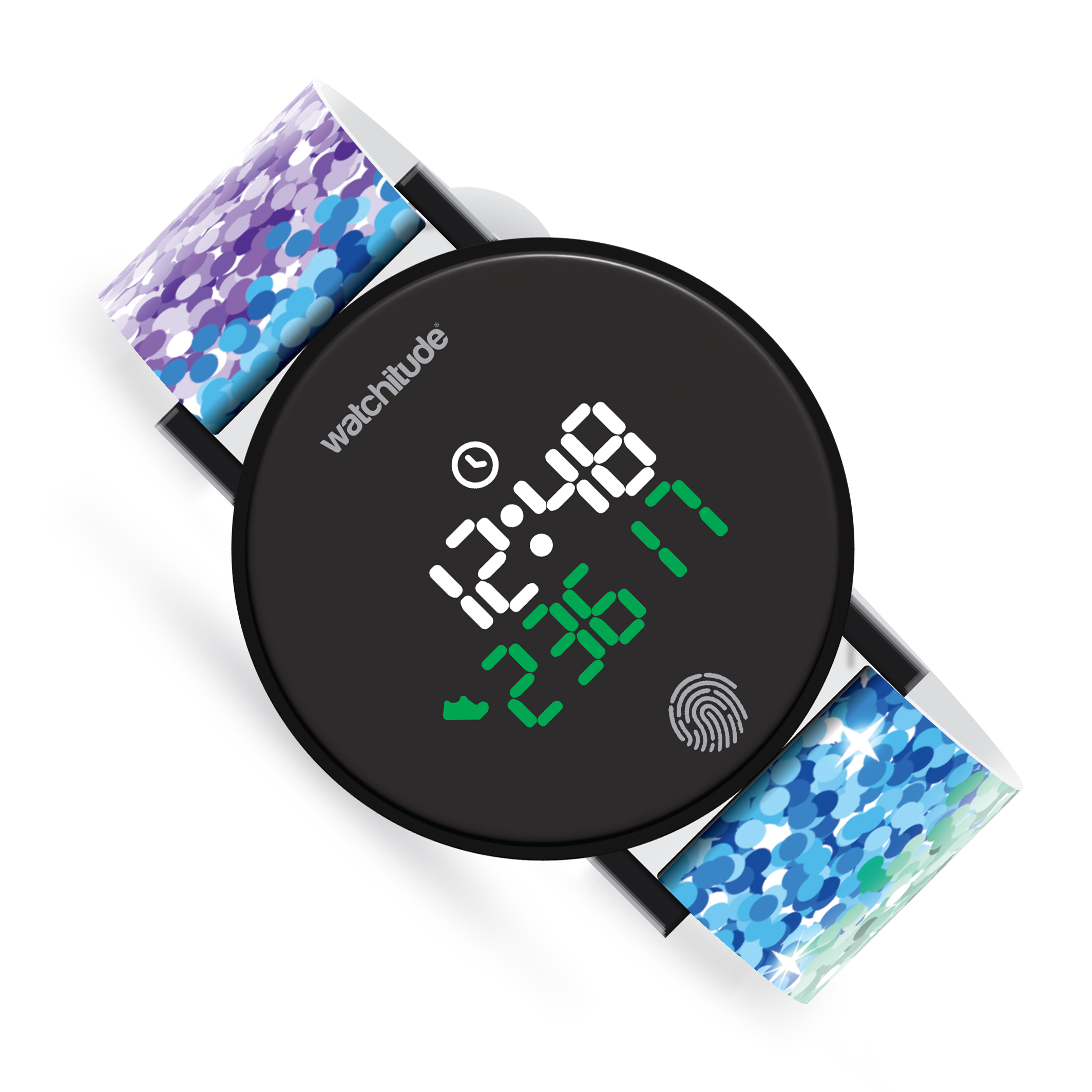 Sassy Sequins - Step Counter Watch