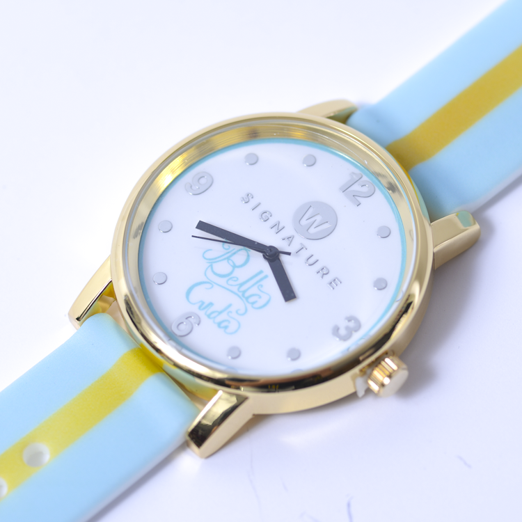 Blue and Gold Teen Watch - Bella Cuda Signature watch