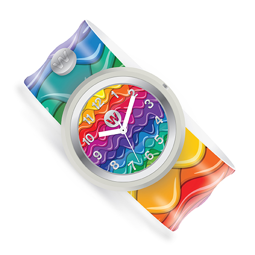 Rainbow Slime - Watchitude Slap Watch image number 0