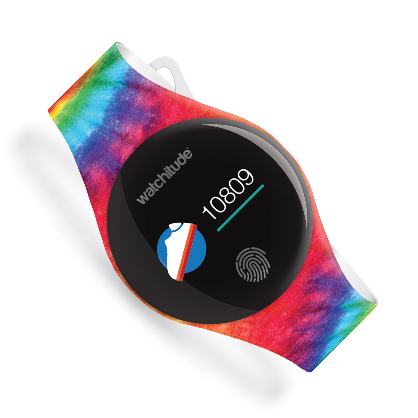 Tie Dye - Watchitude Move 2 - Kids Activity Plunge Proof Watch