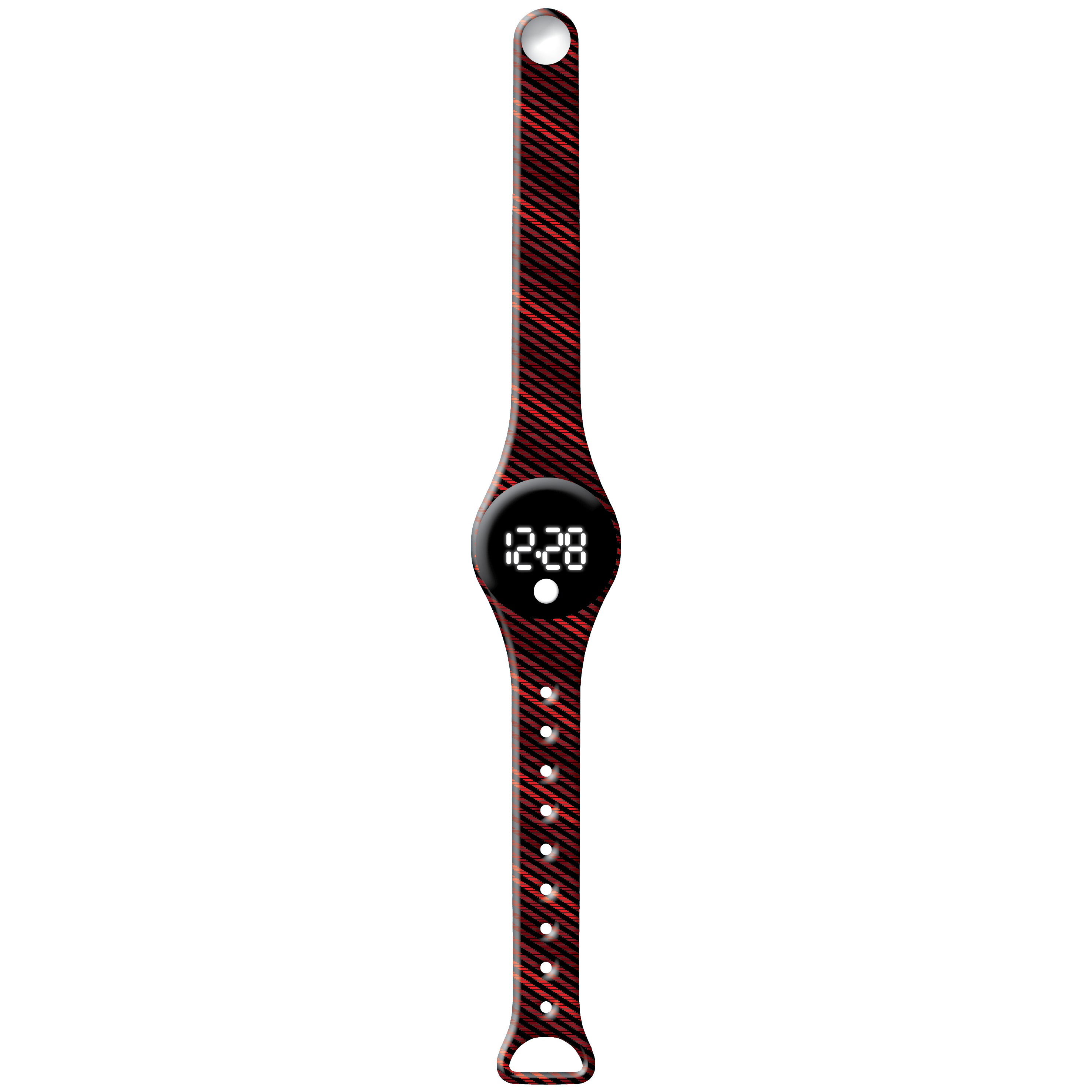 Red Suit - Watchitude Blip - Digital Watch