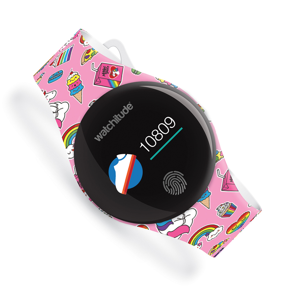 Unicorn Treats - Watchitude Move2 - Kids Activity Plunge Proof Watch image number 0