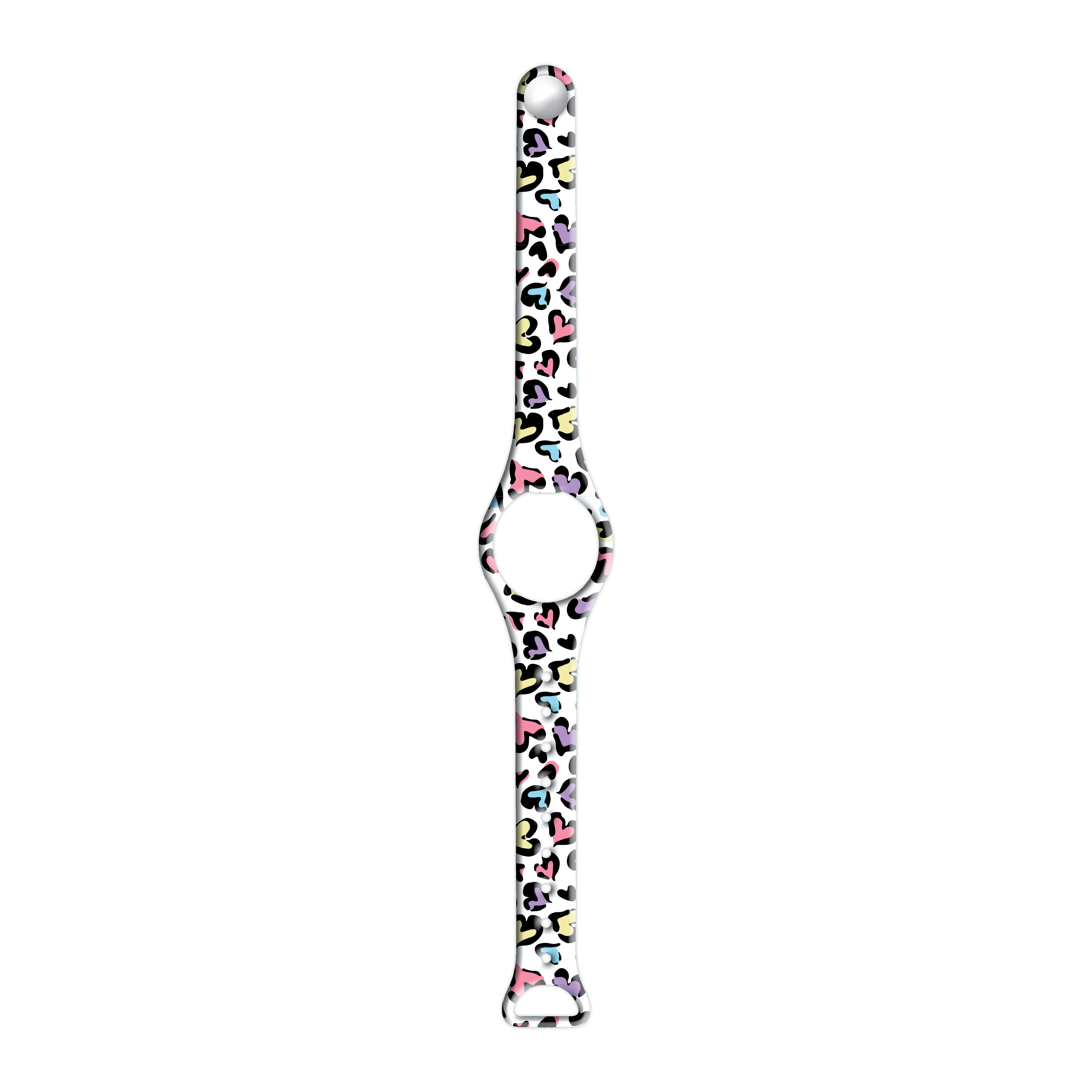Painted Hearts - Watchitude Move 2 | Blip Watch Band (Band Only) 